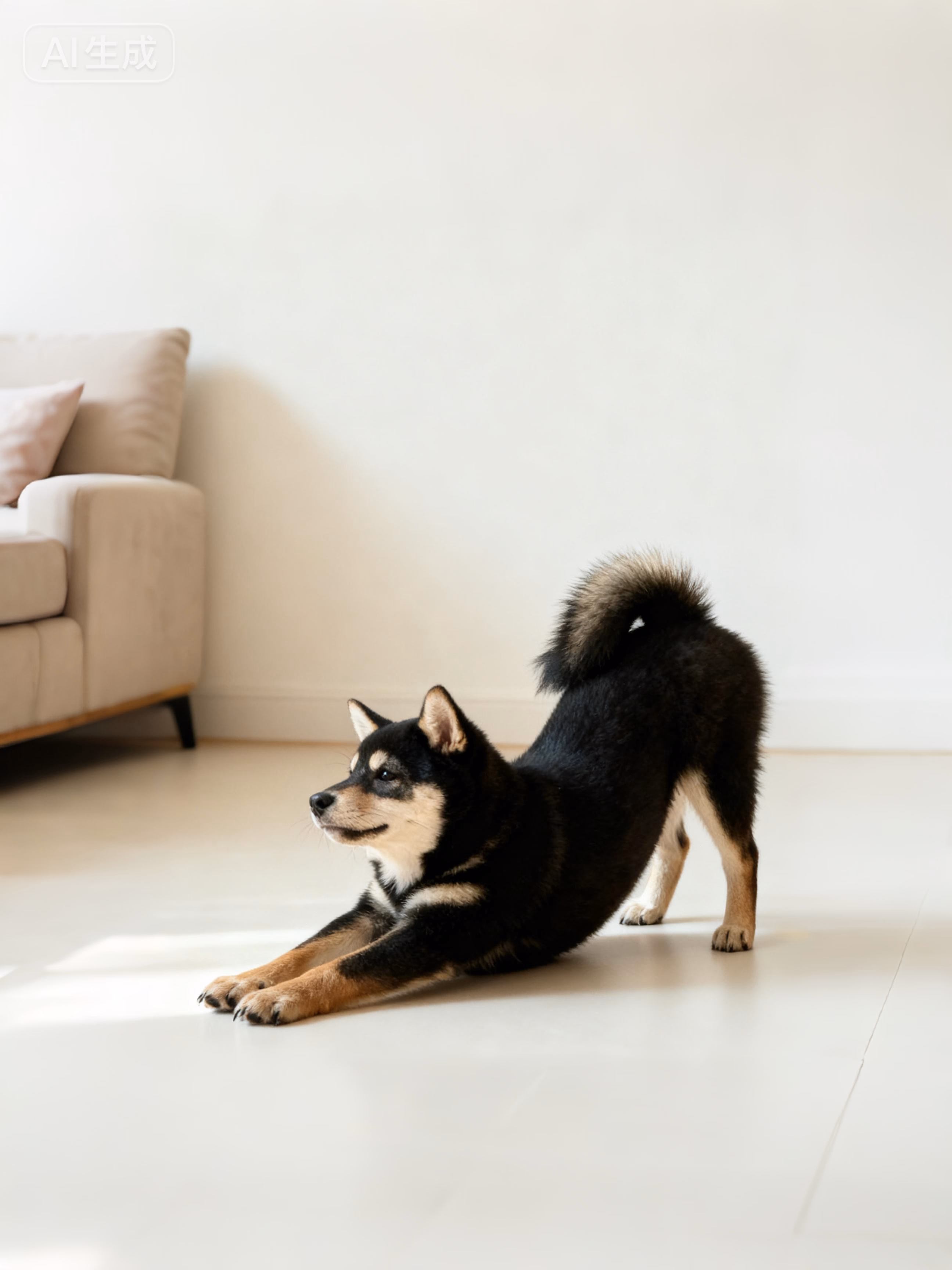 Pet grooming service in action